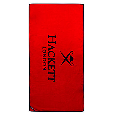 Hackett London Logo Towel, Red